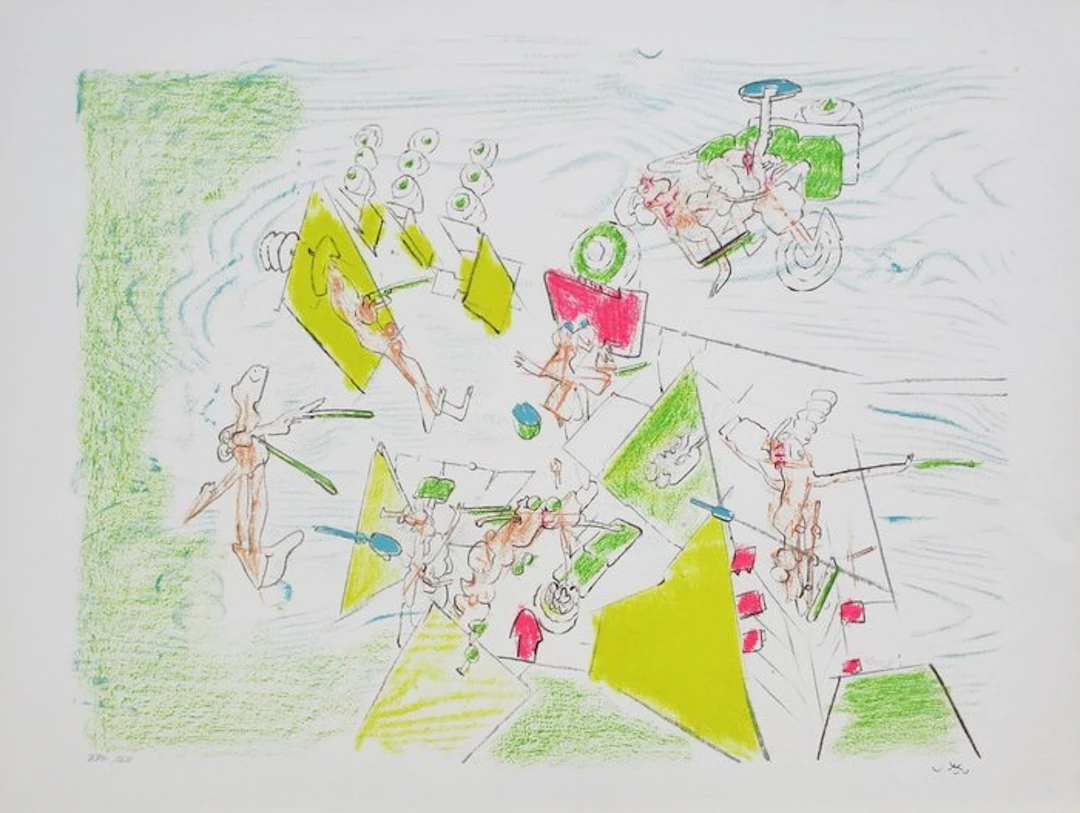 Roberto Matta (1911-2002) - Falbala