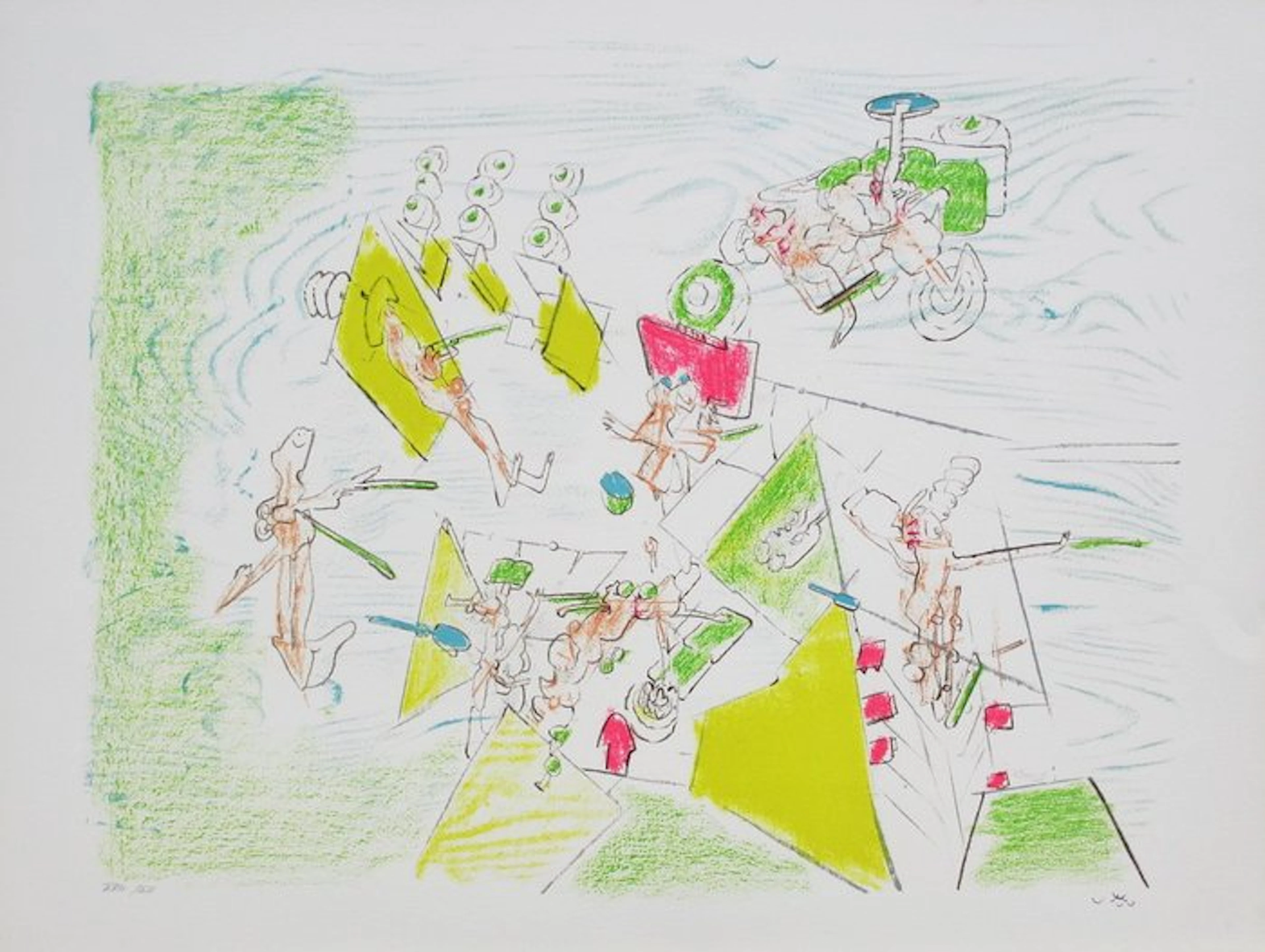 Roberto Matta (1911-2002) - Falbala