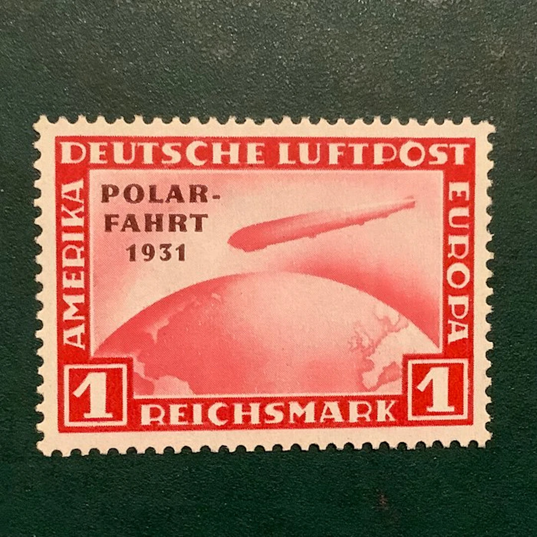 German Empire 1931 - 1 Mark Polar Fahrt