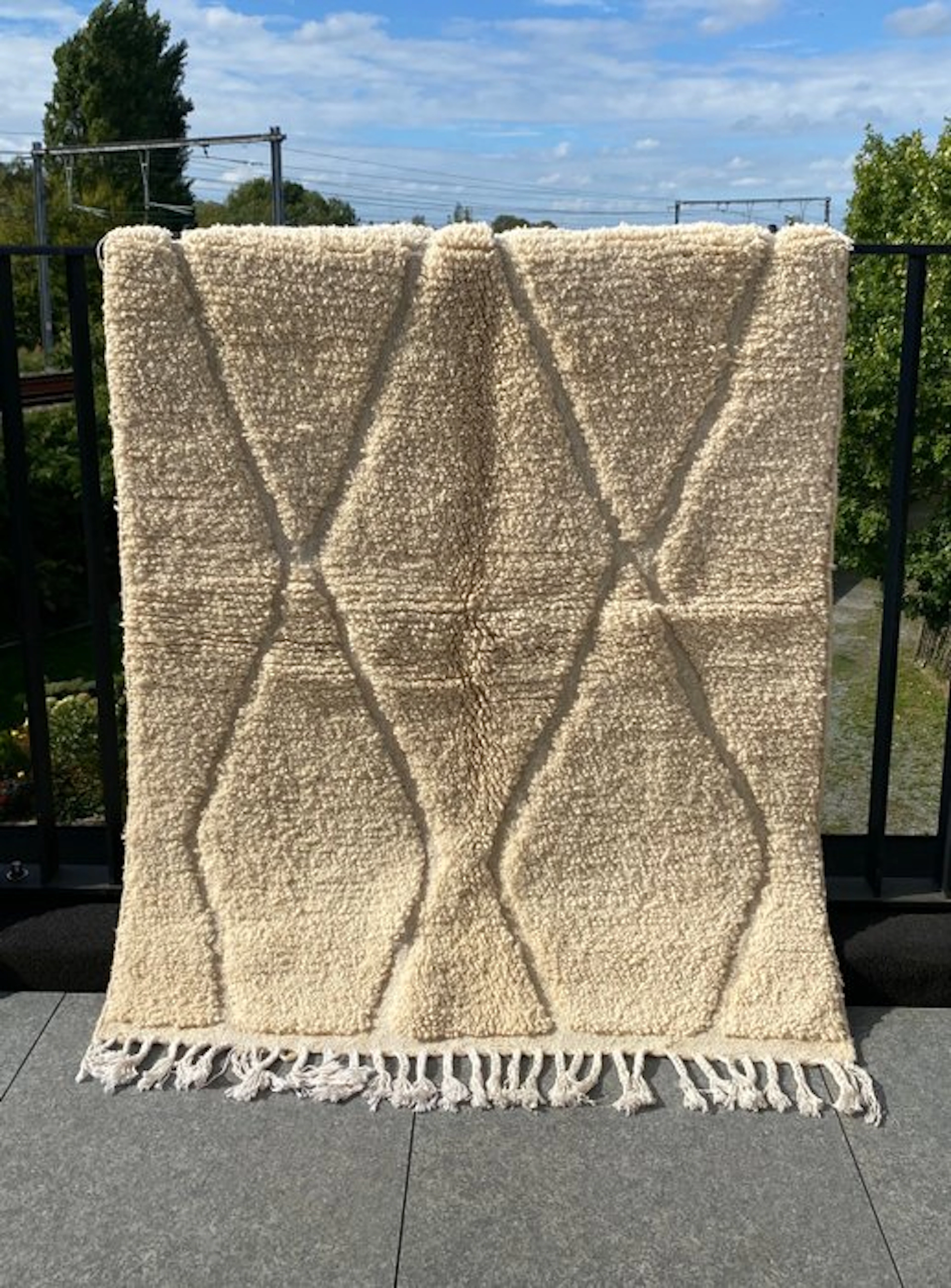 Berber - Rug - 160 cm - 115 cm - Berber Carpet