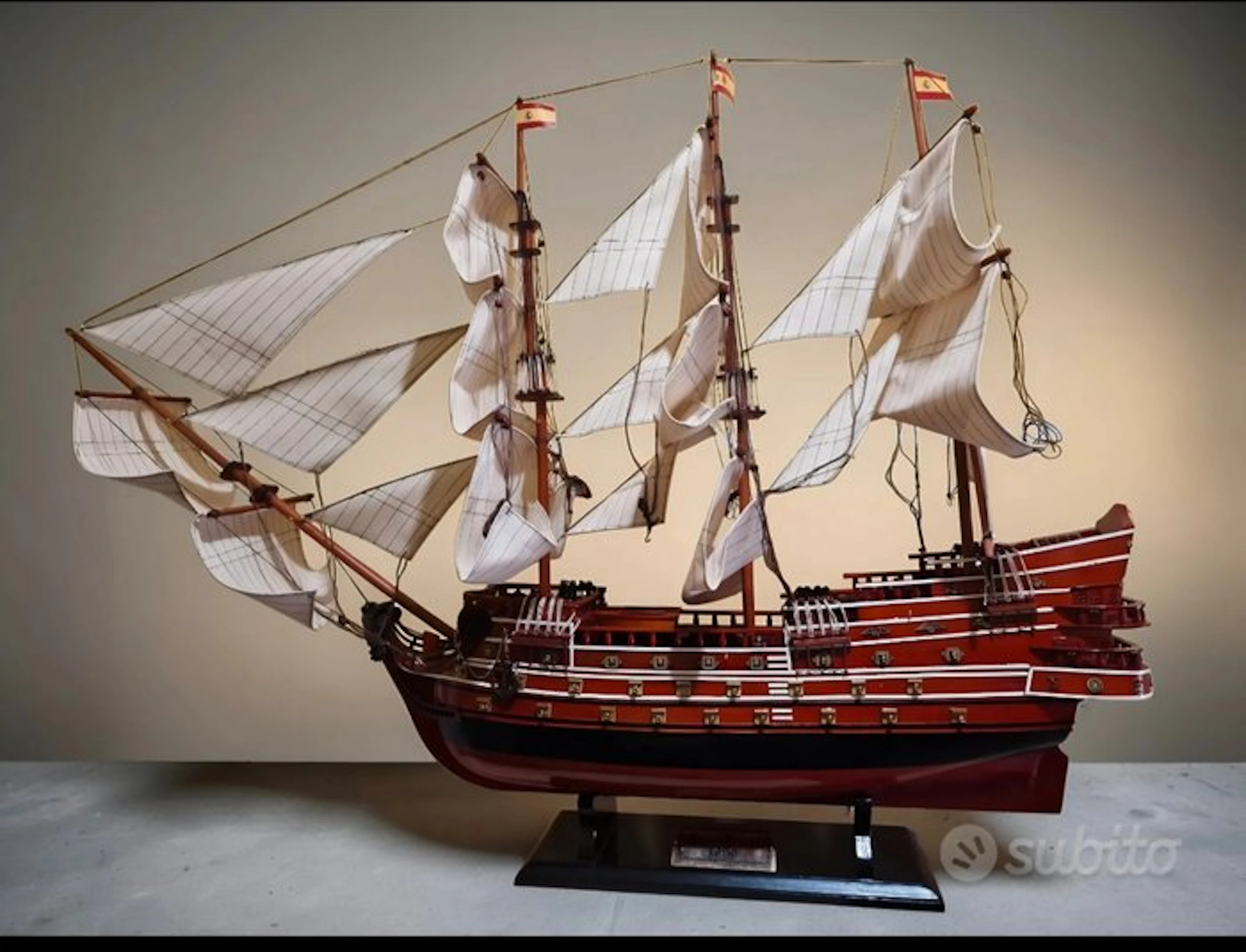 Model ship - San Felipe 120 cm Modellismo Navale in legno