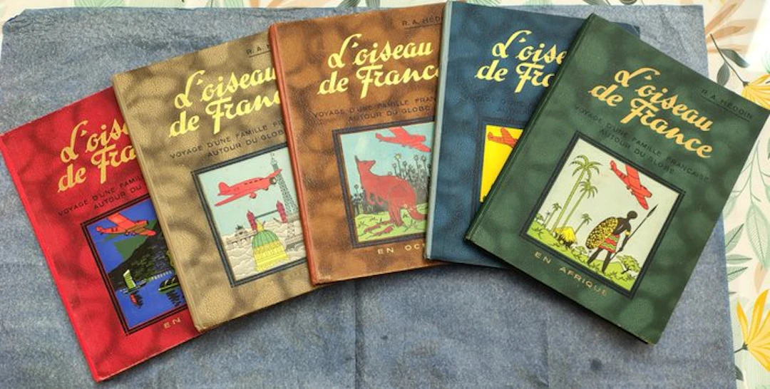 L'oiseau de France - 5 albums - Série complèt - Album