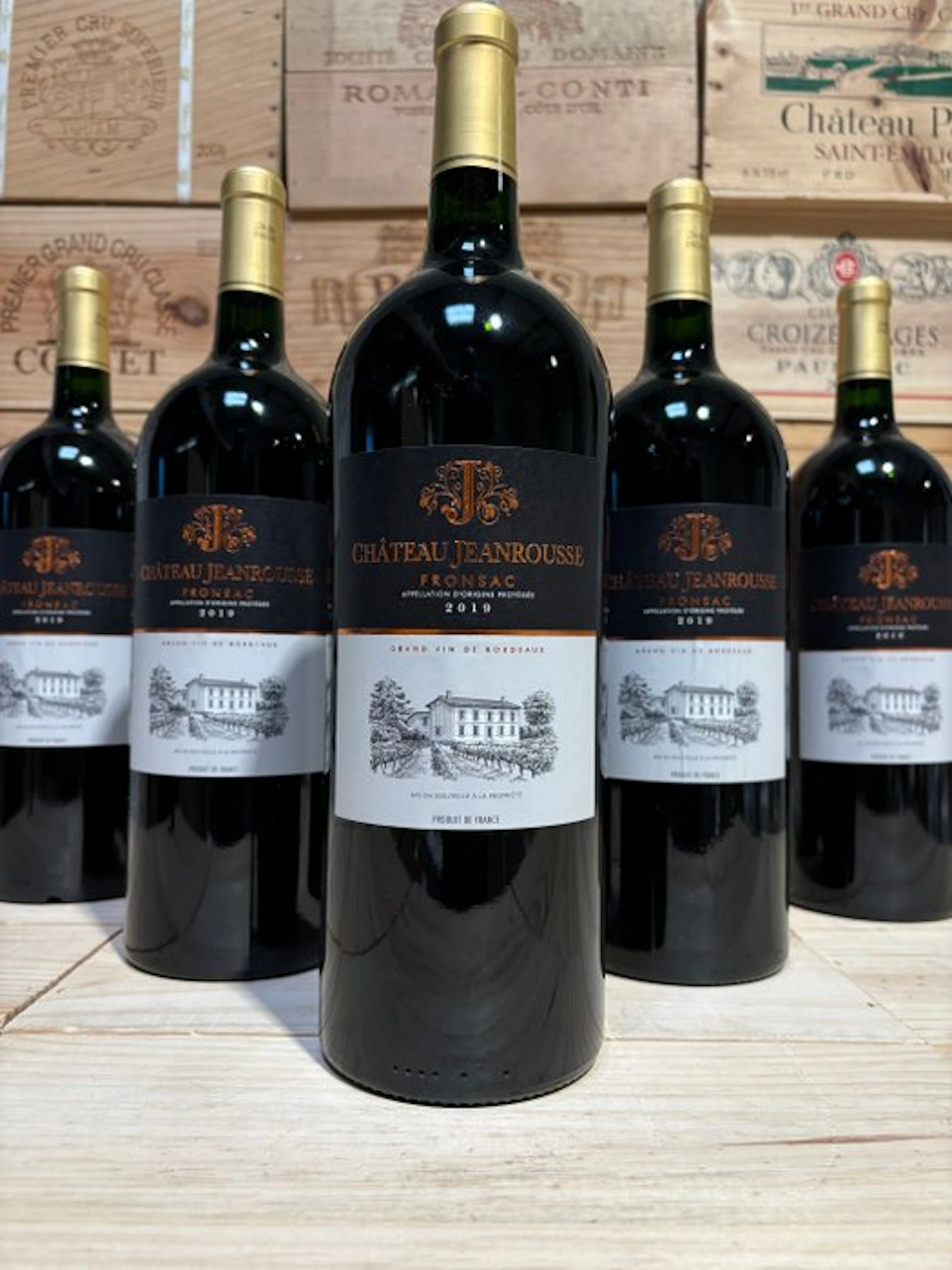 2019 Chateau Jeanrousse - Canon Fronsac - 6 Magnums (1.5L)