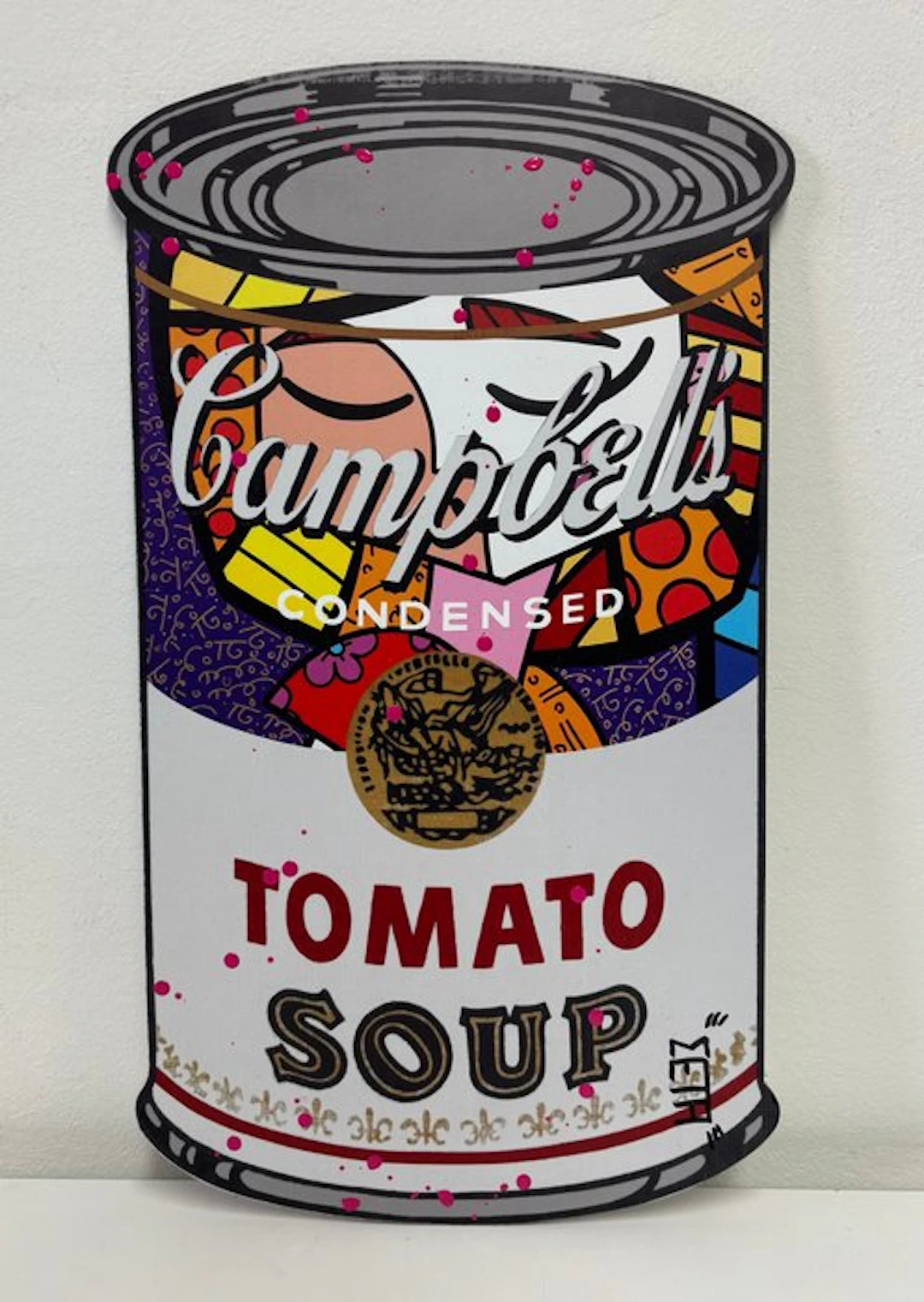 Meta Pop (1990) - Romero Britto x Campbell´s, from: The Icon´s of Art series