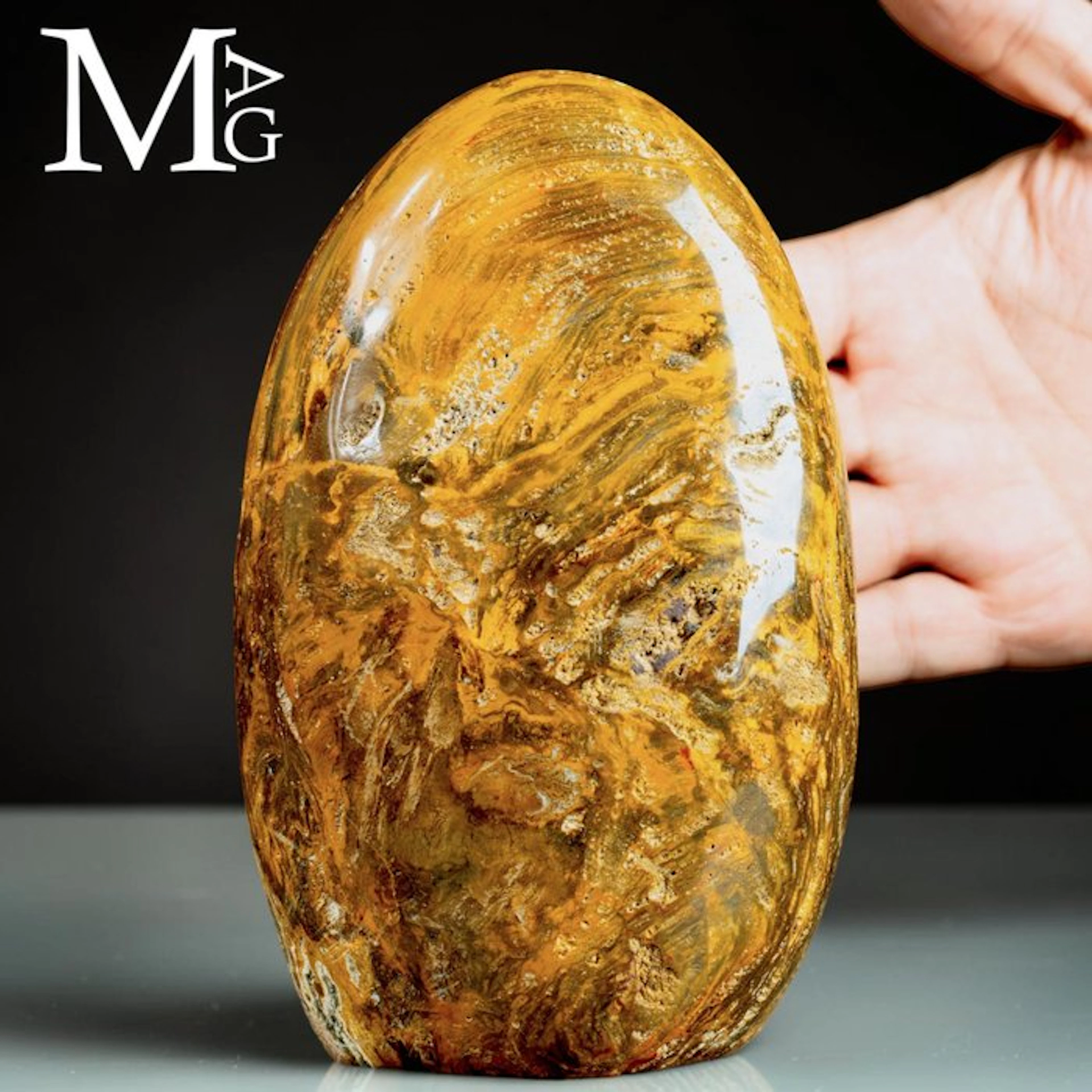 Agata e Quarzo di Marovato – Madagascar Jasper Freeform...