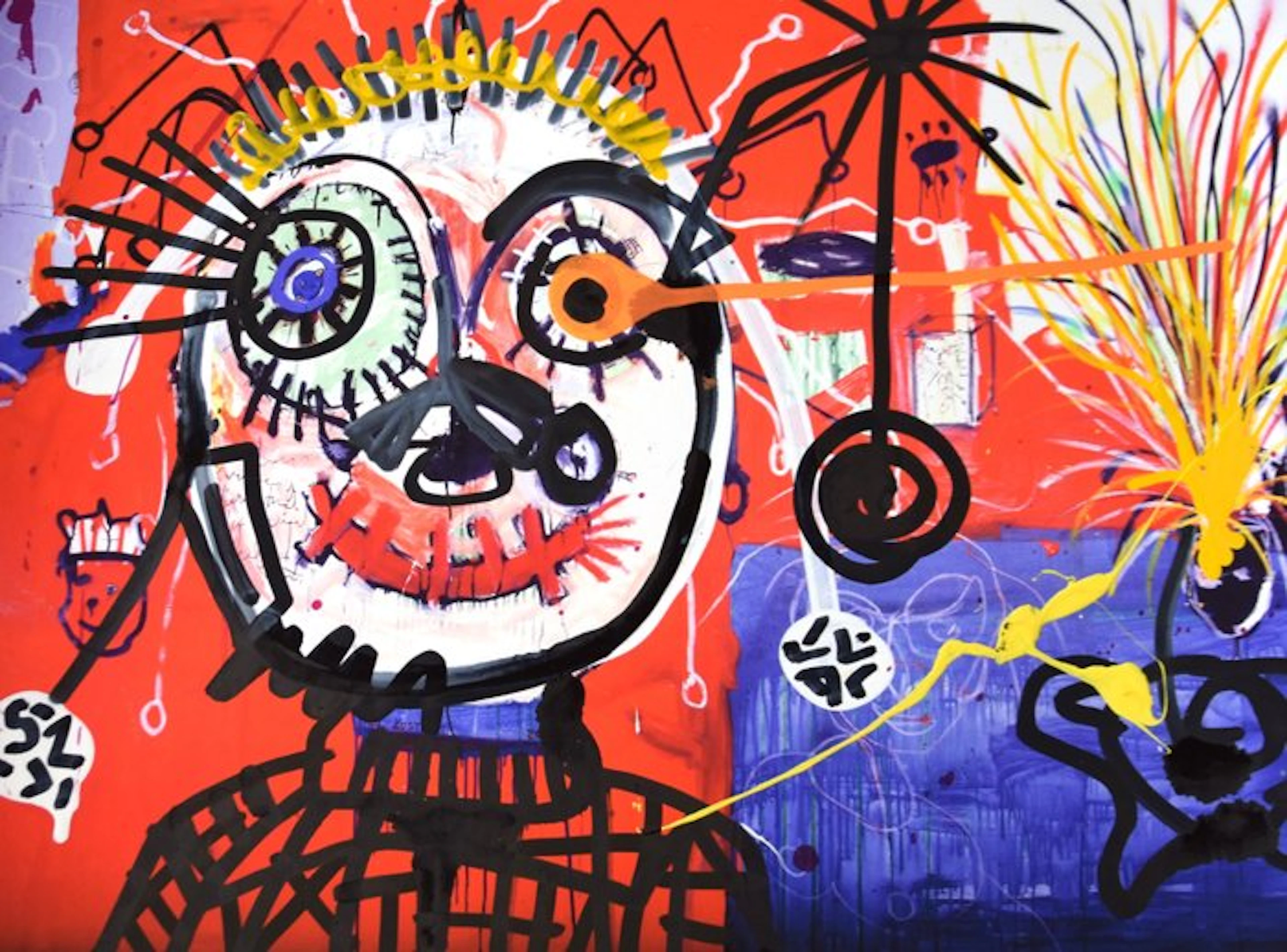 Paul Kostabi (1962) - Smile