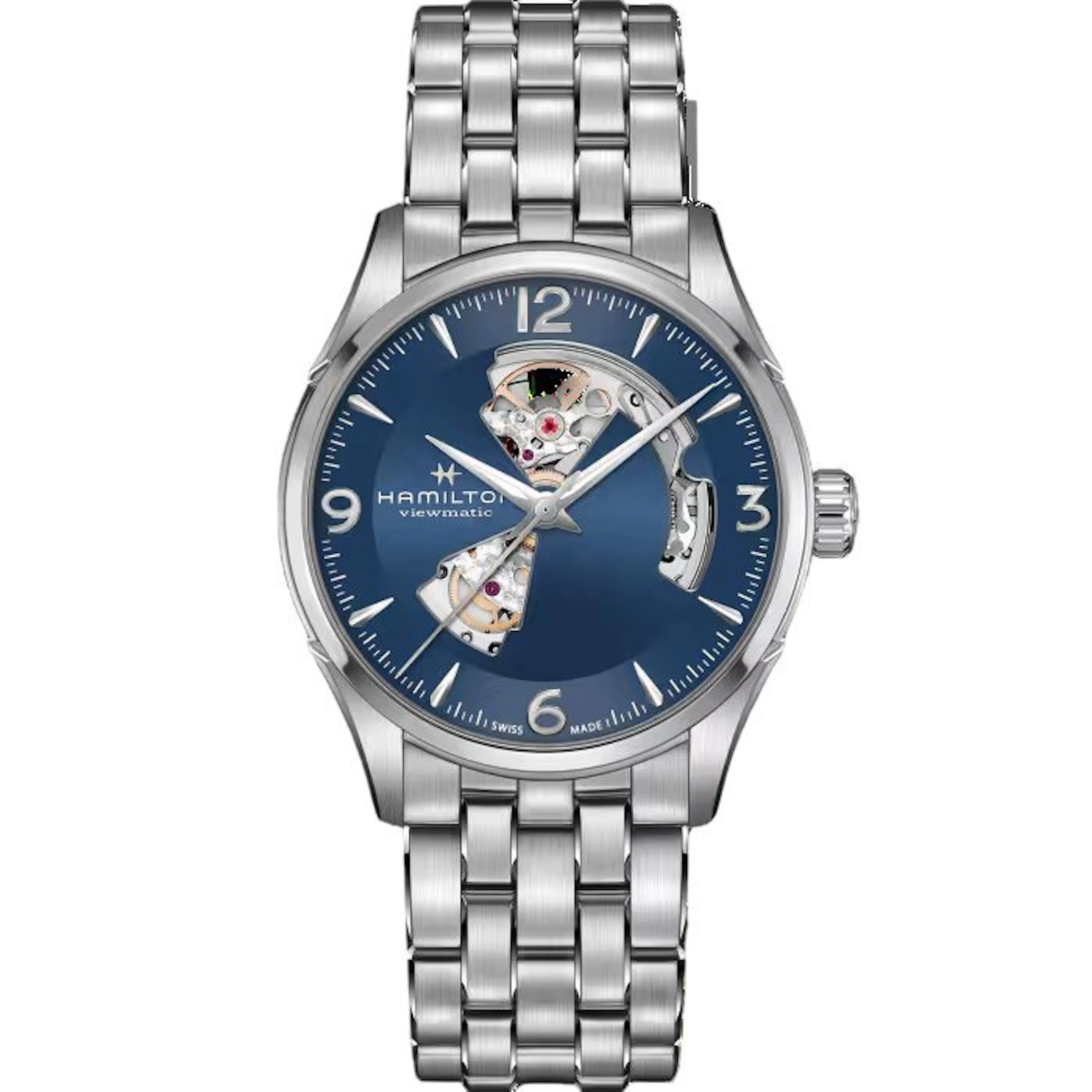 Hamilton - Jazzmaster Open Heart Auto - H32705141 - Men -