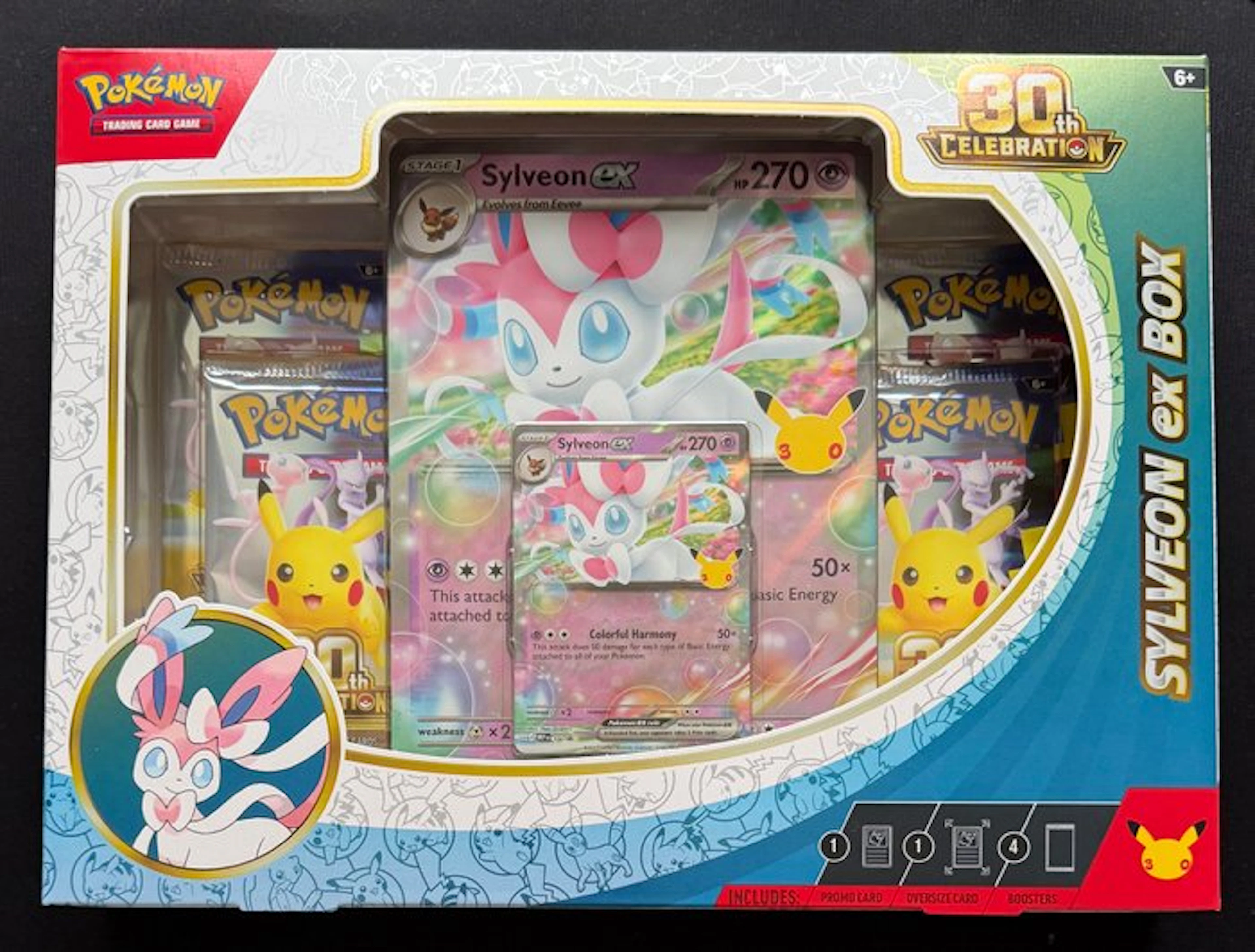Pokémon - 1 Box - Pokémon 30th Celebration Sylveon ex Box...