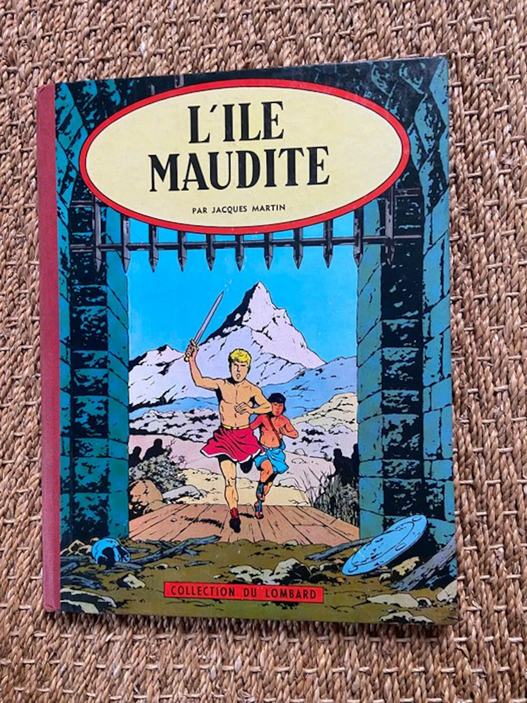 Alix T3 - L'Ile maudite - C - 1 Album - First edition - 1957