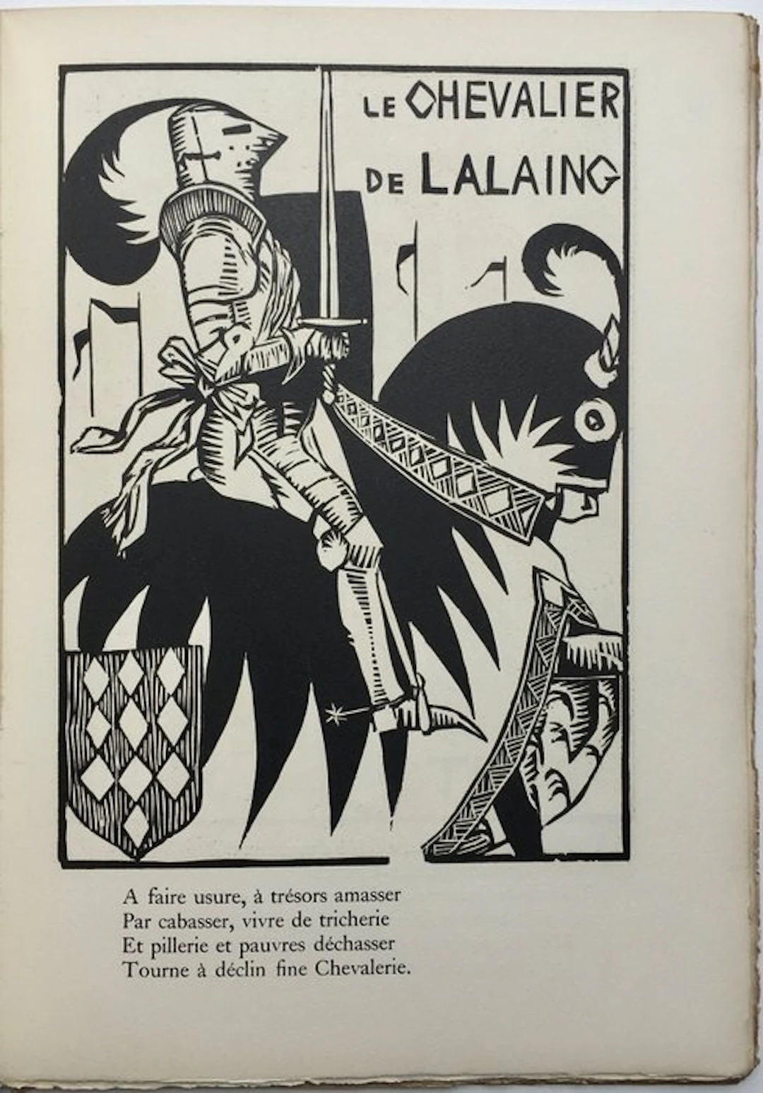 André Mary / Hermann-Paul - Le Doctrinal des Preux - 1919