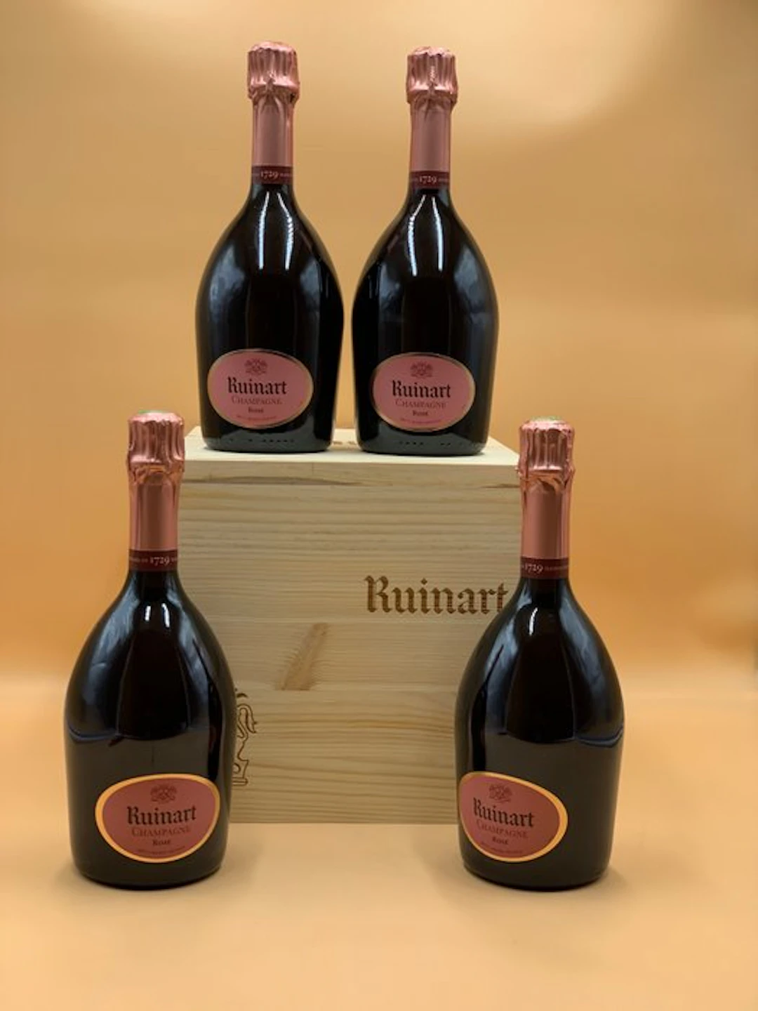 Ruinart - Champagne Rosé - 4 Bottles (0.75L)