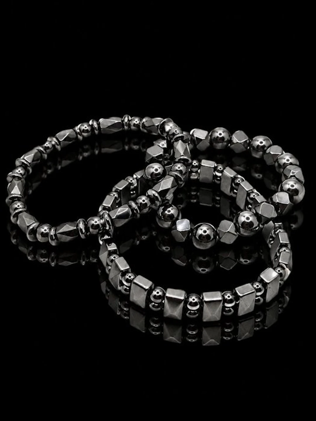 Elegant Set of Therahertz Bracelets - Positive Energy - Bracelets - Bracelet