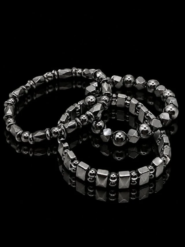 Elegant Set of Therahertz Bracelets - Positive Energy - Bracelets - Bracelet