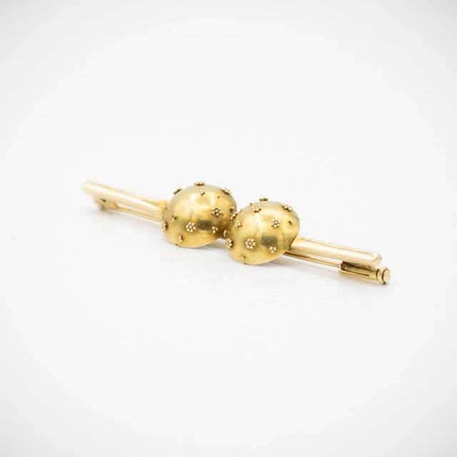 Brooch - 14 kt. Yellow gold