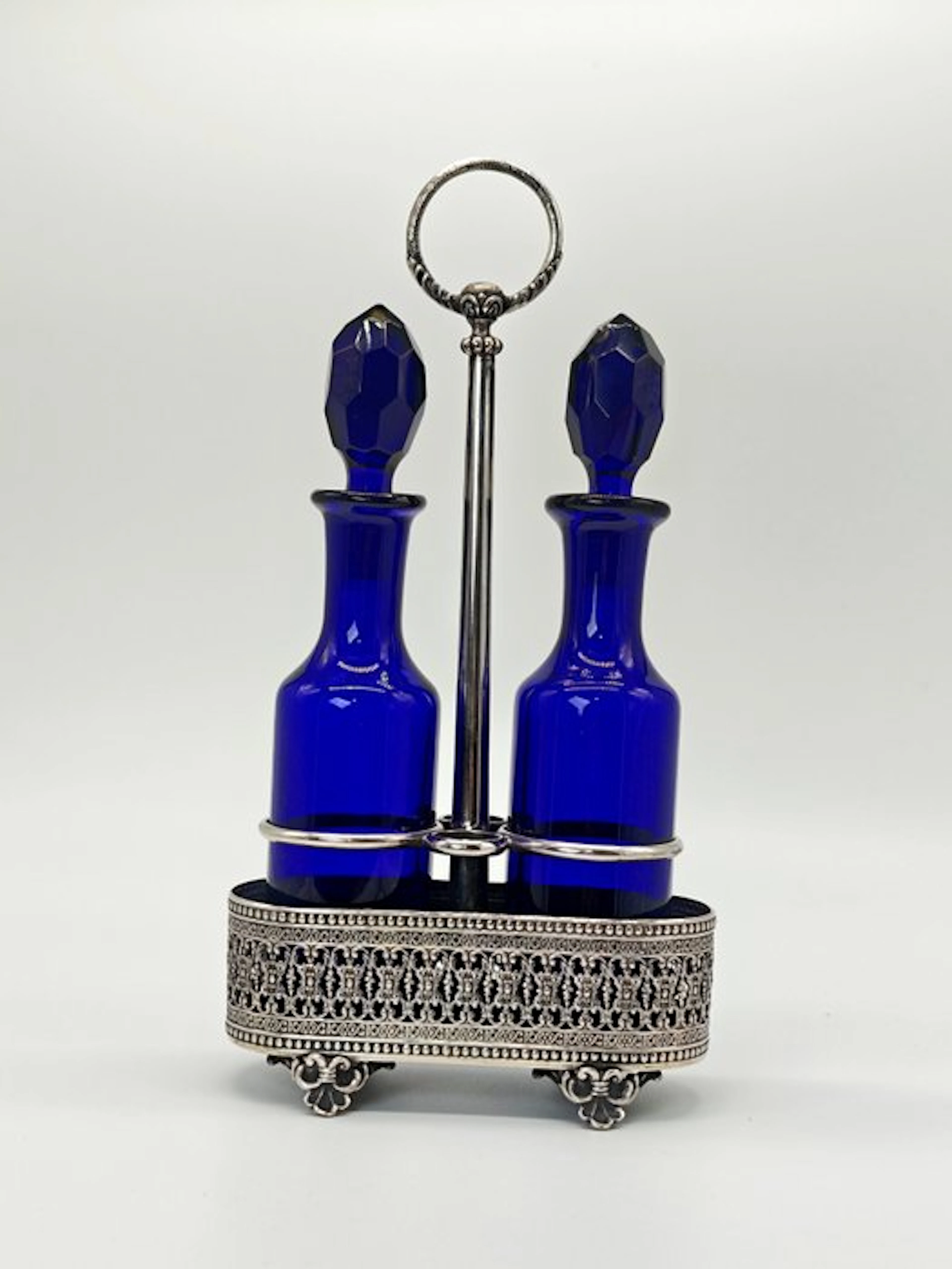 faccioli - Oil vessel (3) - .800 silver