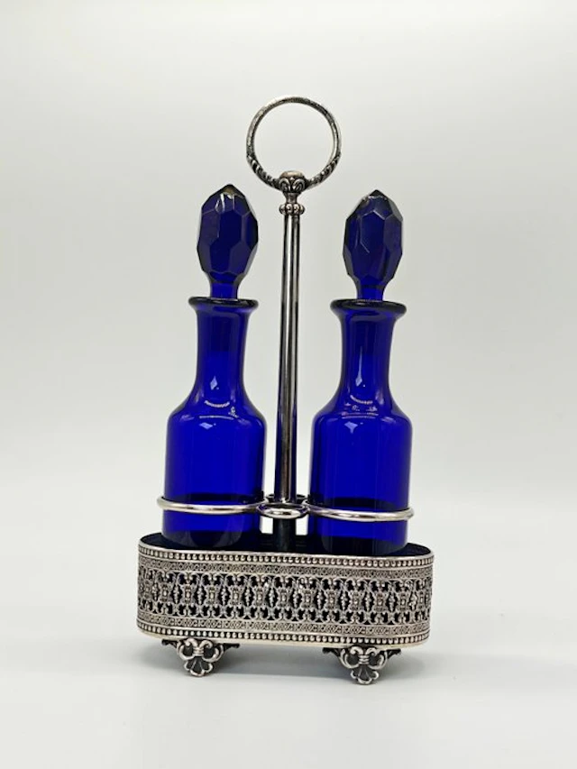 faccioli - Oil vessel (3) - .800 silver