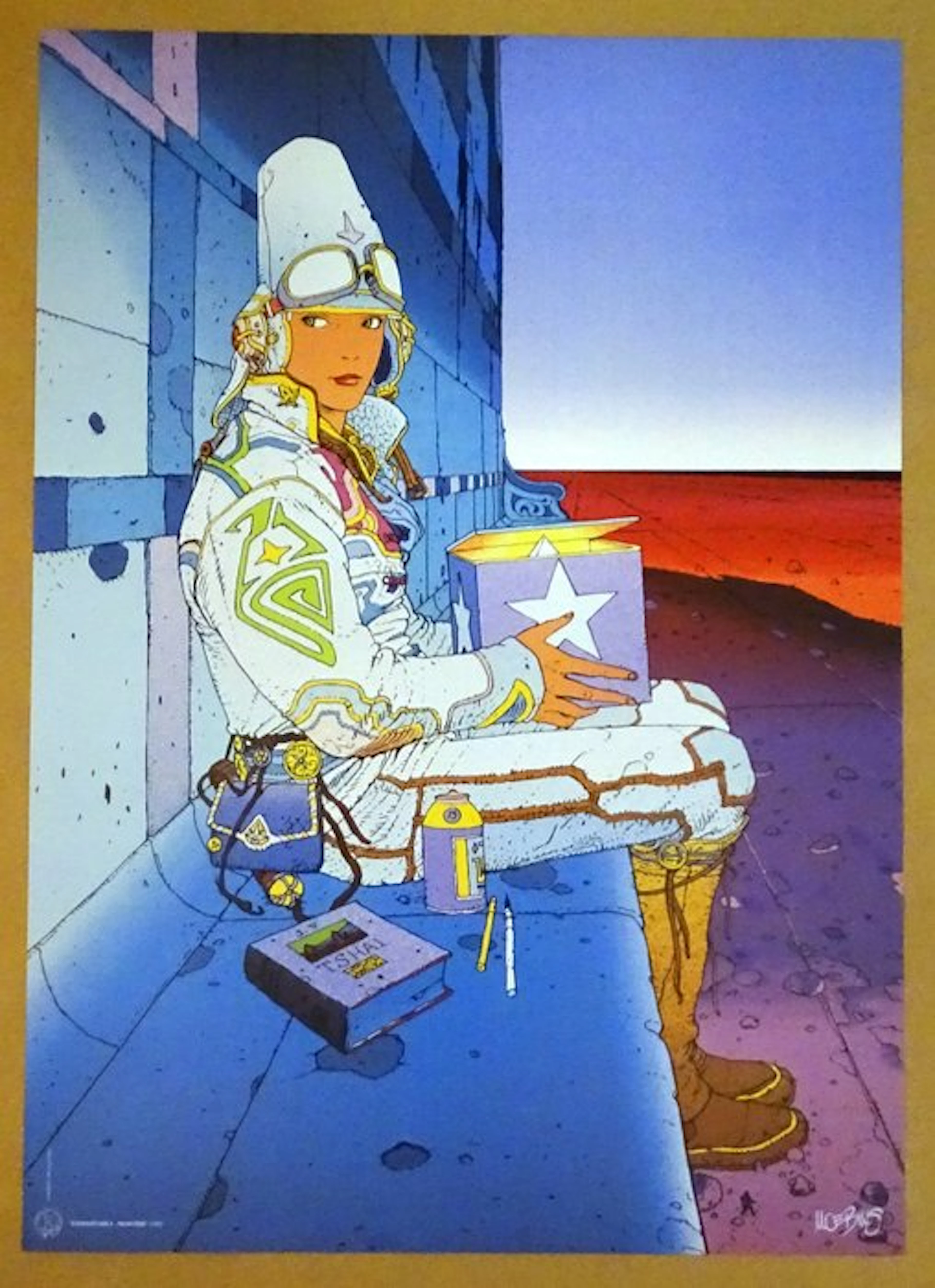 Moebius - 1 Offset Print - Starwatcher II