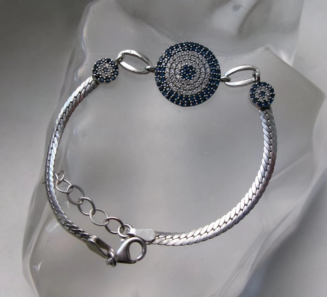 Silver - Bracelet - Art Deco Style