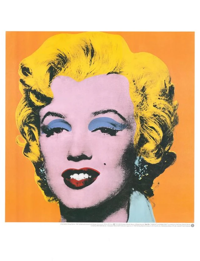 Andy Warhol (1928-1987) - Marilyn Monroe (shot orange)...