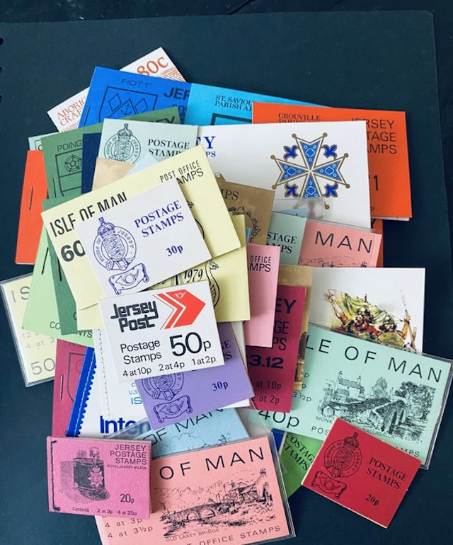 Channel Islands - Batch of booklets, Channel Islands, about 65 pieces.