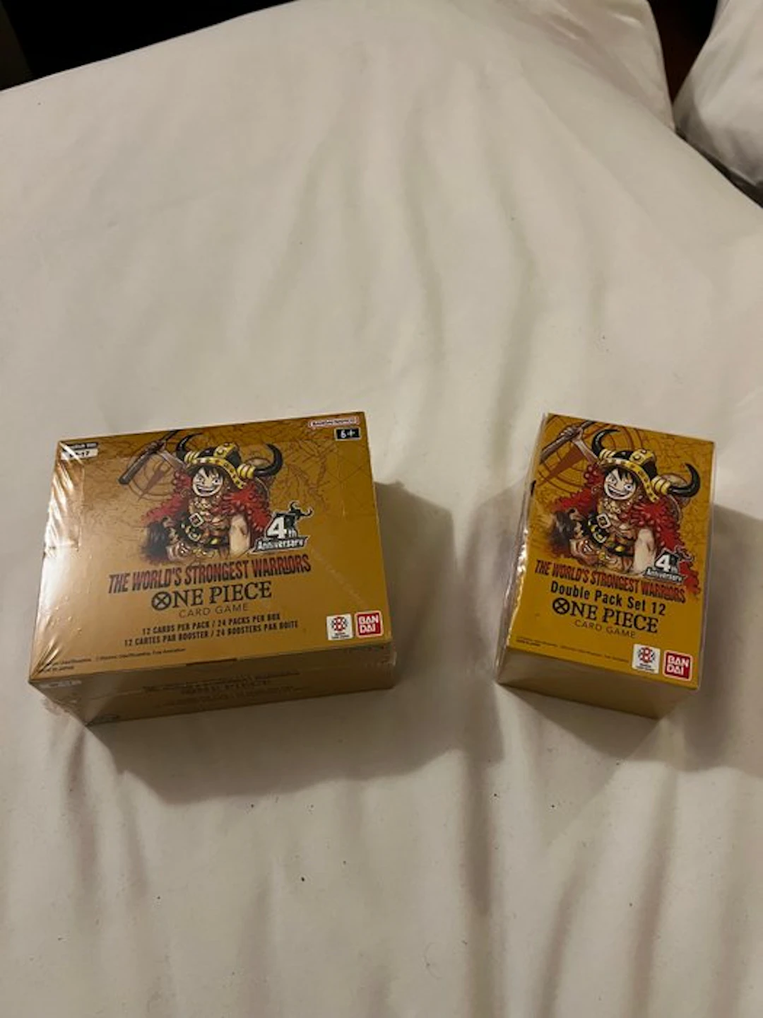 Bandai - 2 Booster box - One Piece - One Piece Card Game...