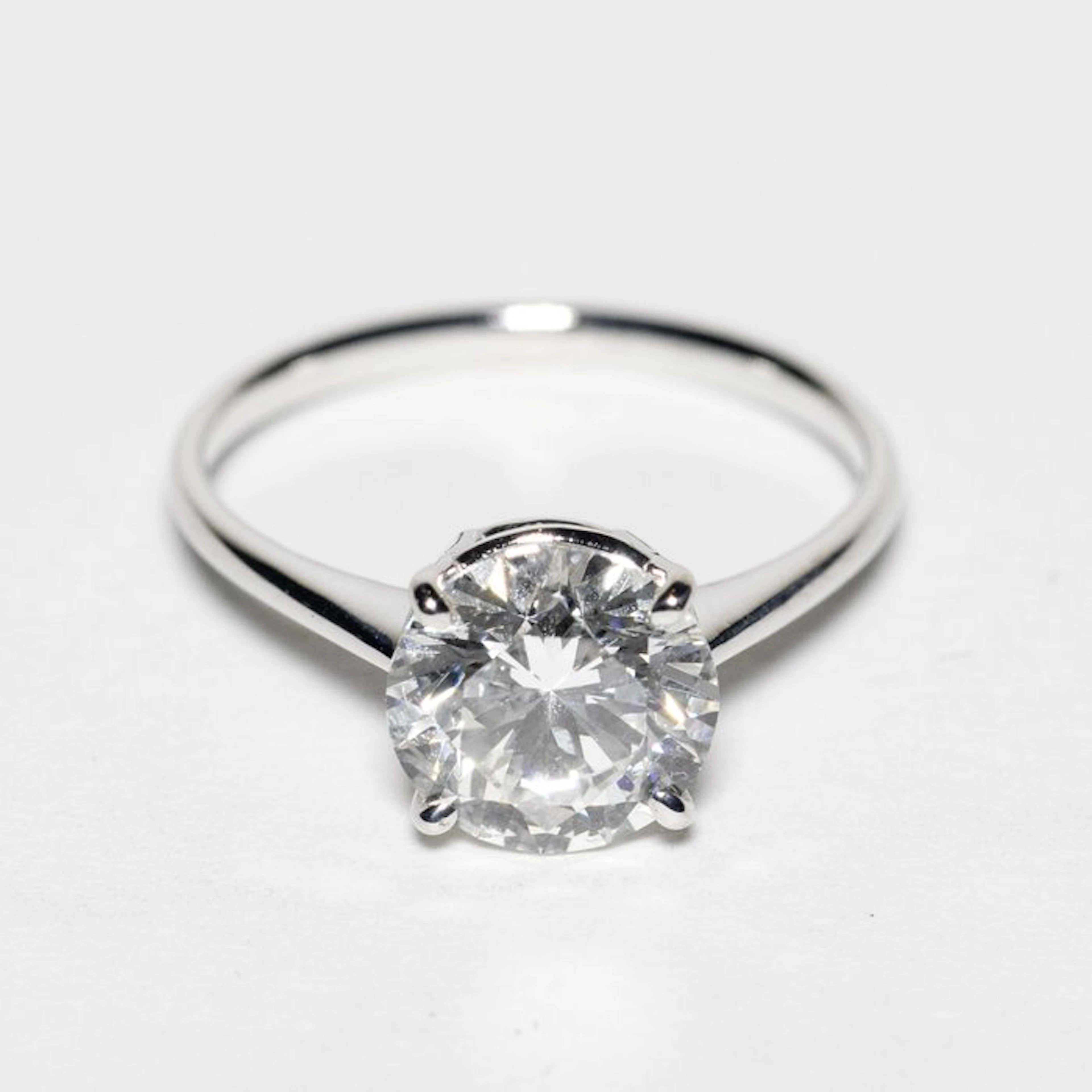 No reserve price - Engagement ring - 18 kt