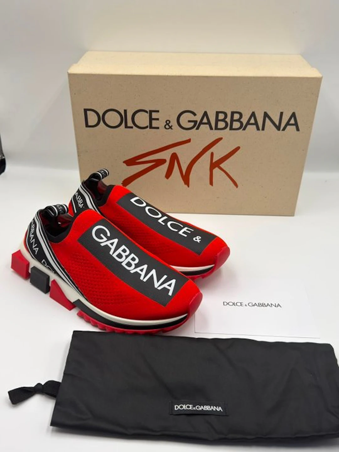 Dolce & Gabbana - Sorrento - High-top trainers - Size: EU 40.5 - New with tags