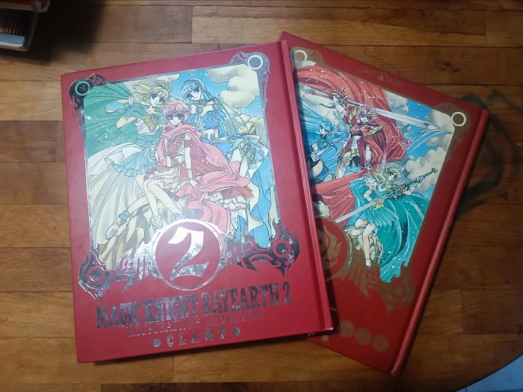 CLAMP - Magic Knight Rayearth Illustrations Collection 2