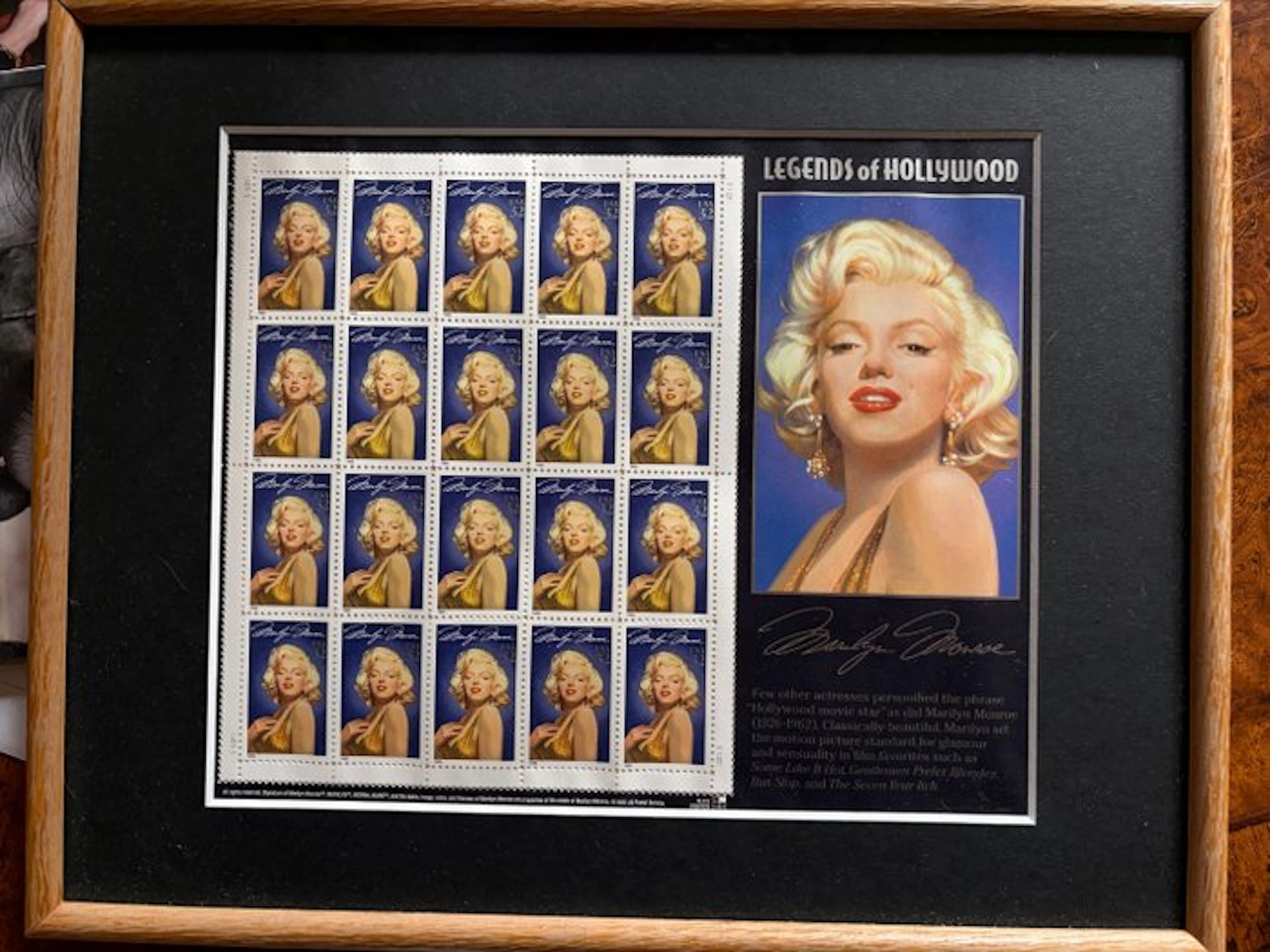 Legends of Hollywood - Marilyn Monroe - US Postal Service