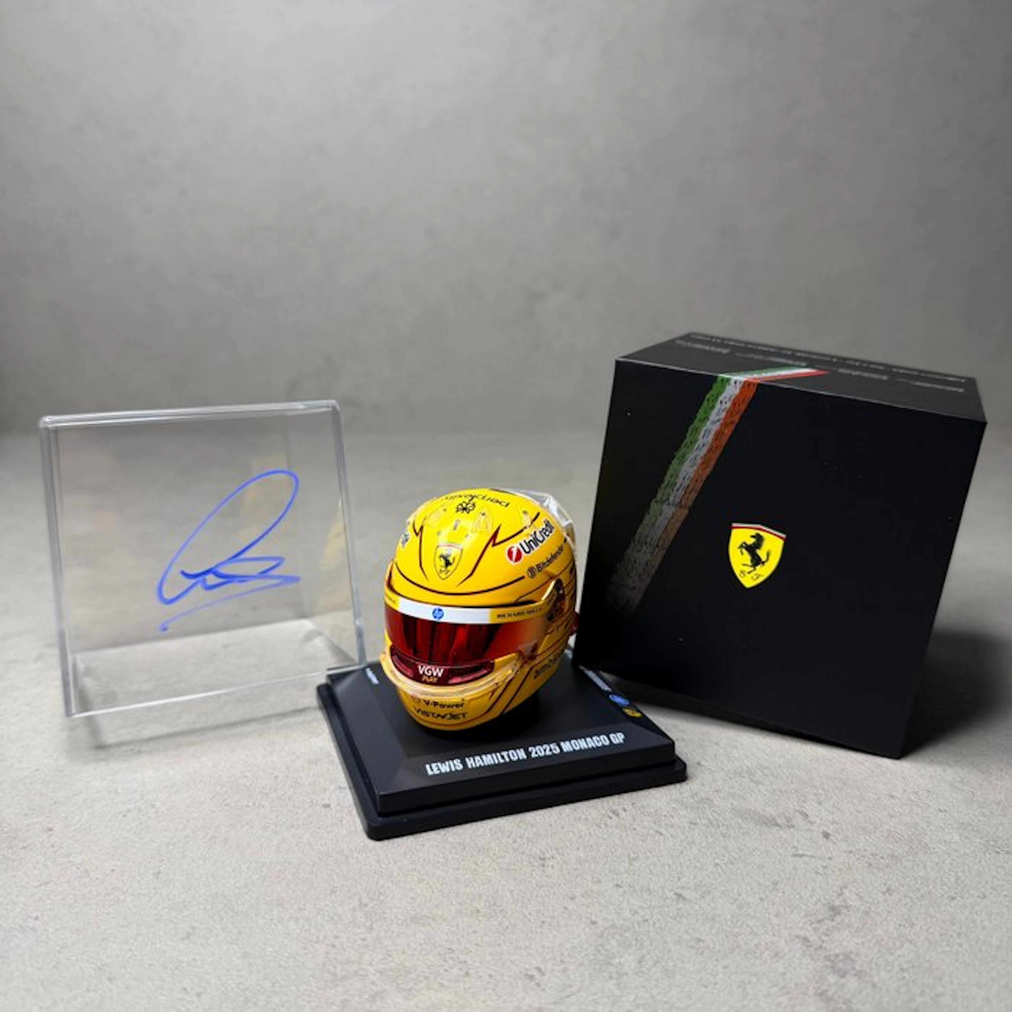 Ferrari - Lewis Hamilton - 2025 Monaco GP - 2025 - 1:5 scale helmet