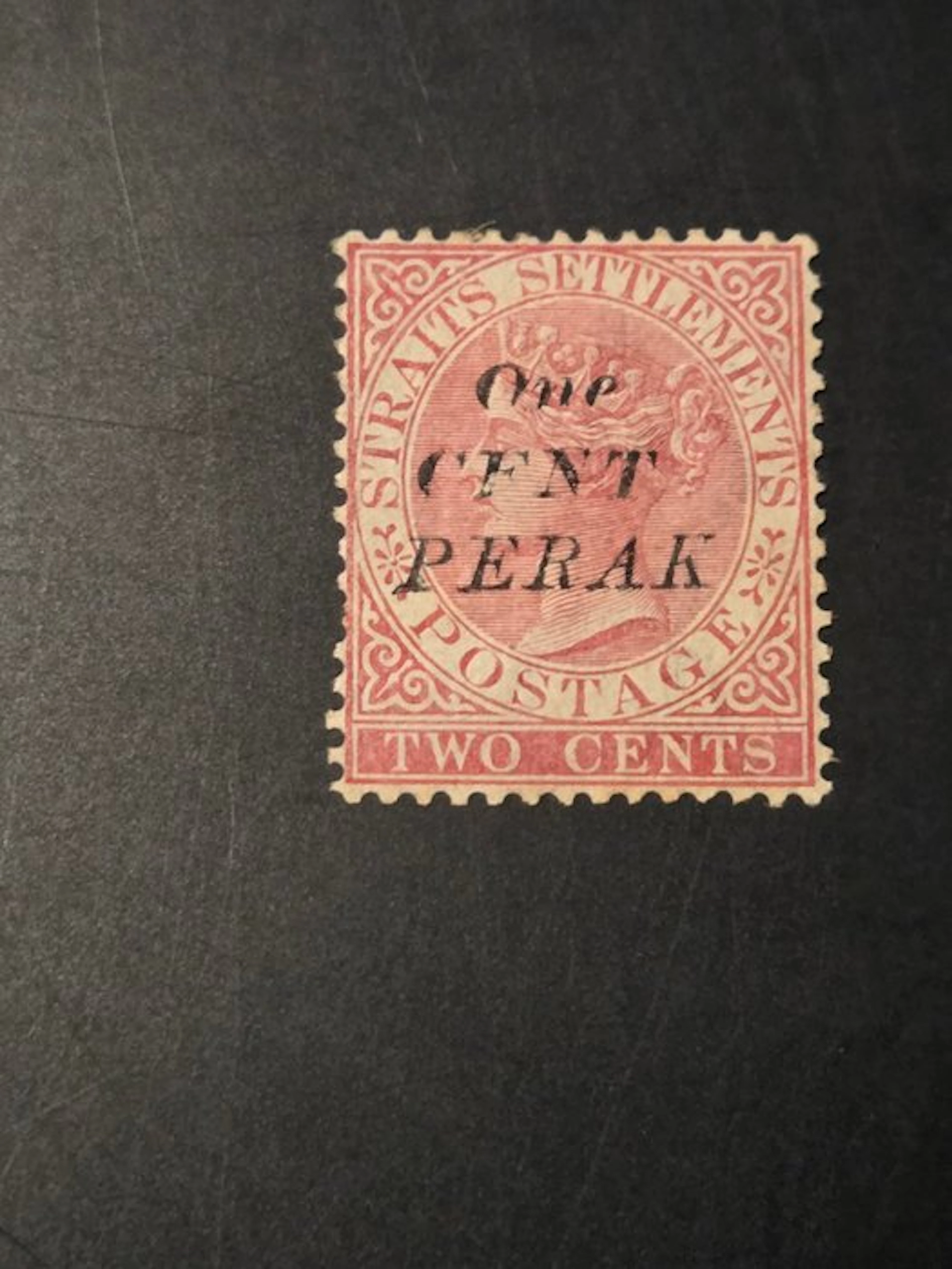 Straits Settlements - 2 cents Perak, Sg 39