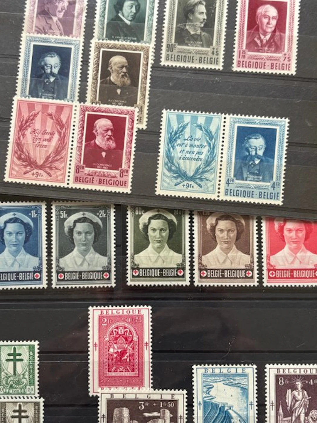 Belgium 1952/1953 - Belgium - COB/OBP 892-907 + 912-917