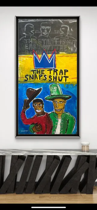 Malo - The Trap - like basquiat