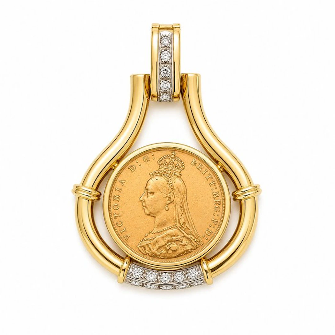 Pendant - 18 kt