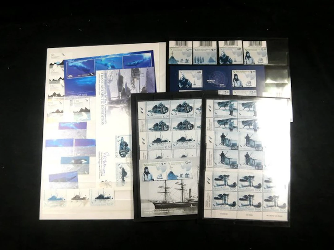 ROSS REGION (New Zealand) - Mint collection from the start.