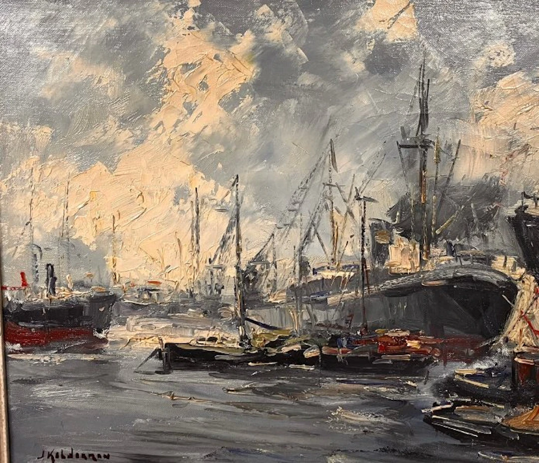 Jan Kelderman (1914-1990) - De Haven