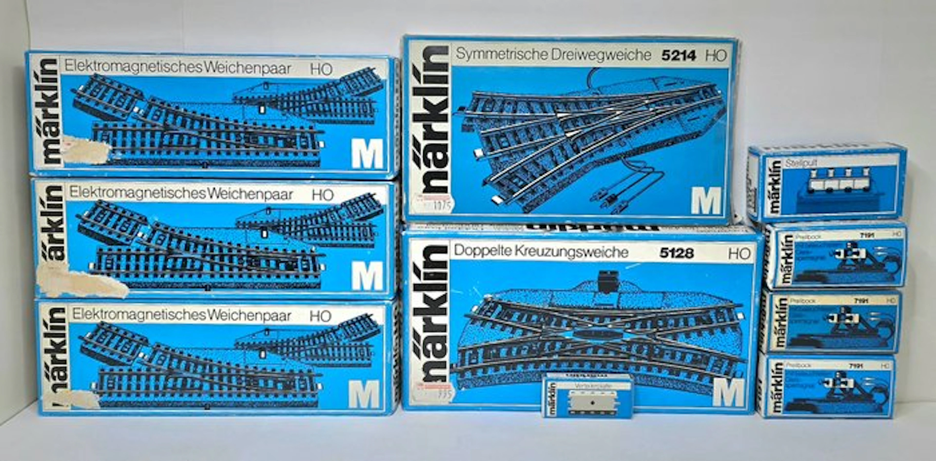 Märklin H0 - 5214/7191/5137/7072/7209/5128 - Model train...
