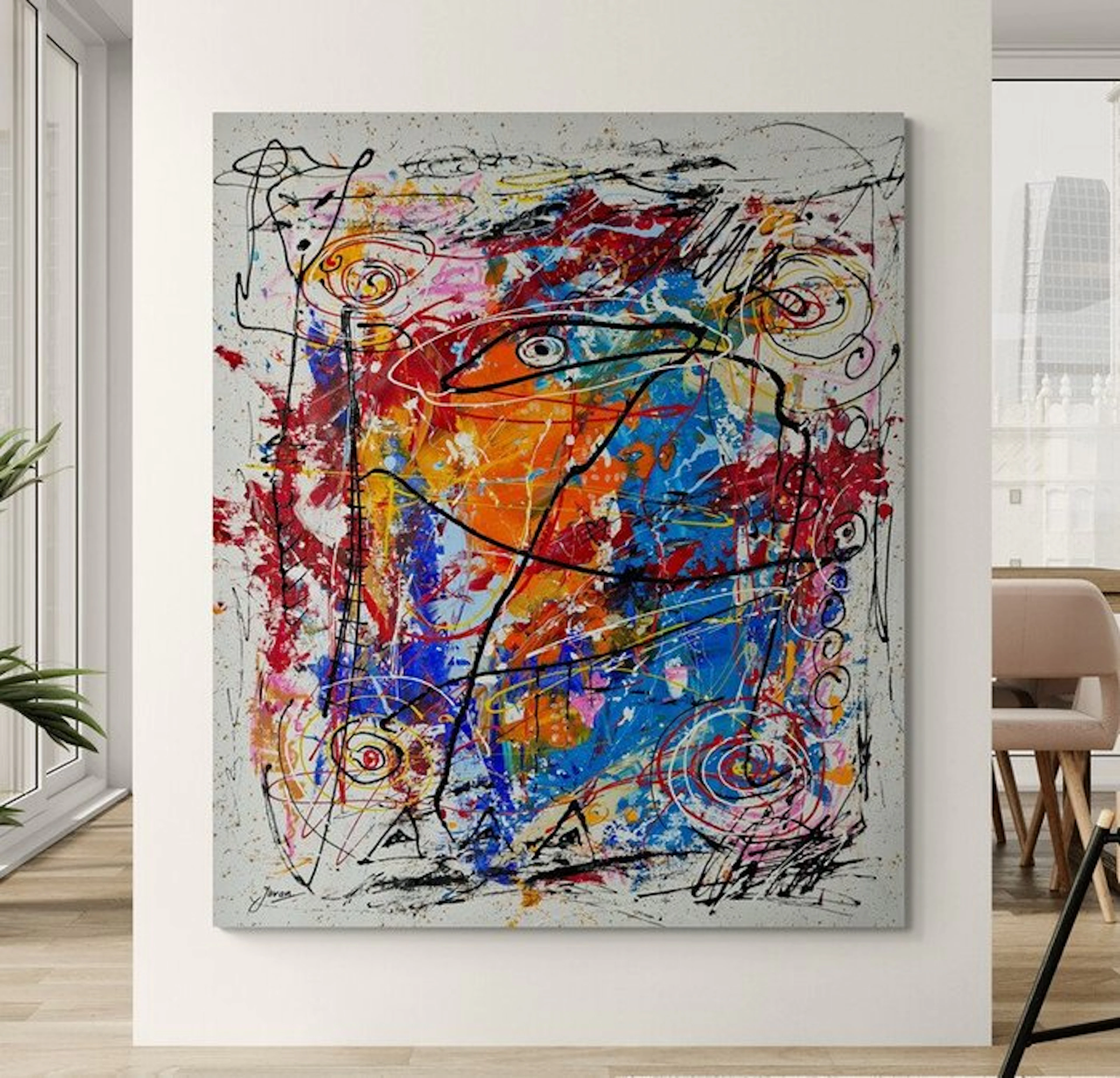 Jovan Srijemac (1962) - The world is mesmerized - XXL