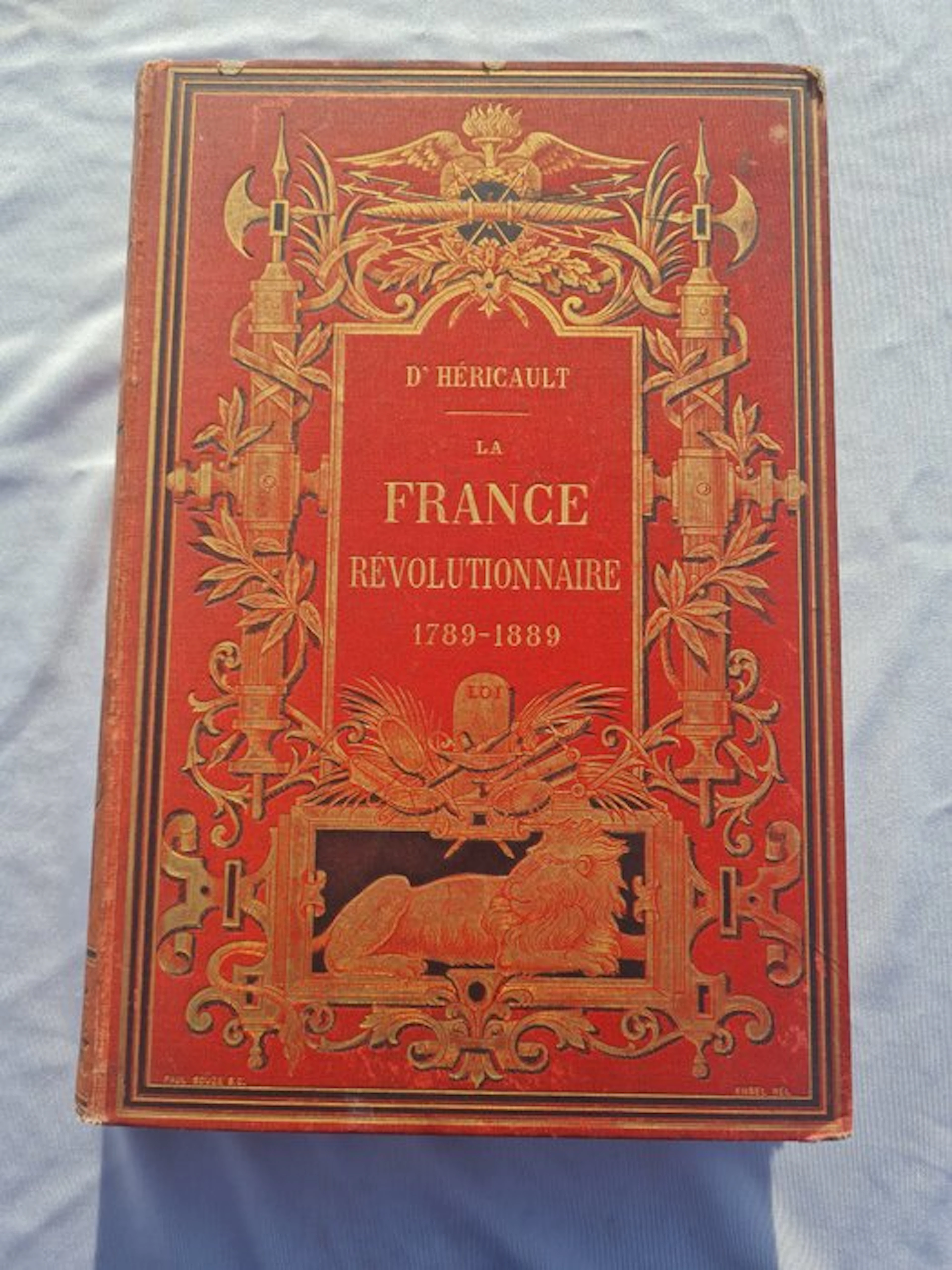 Charles d'Héricault - Livre Ancien 1788-1889 - La France Révolutionnaire - C