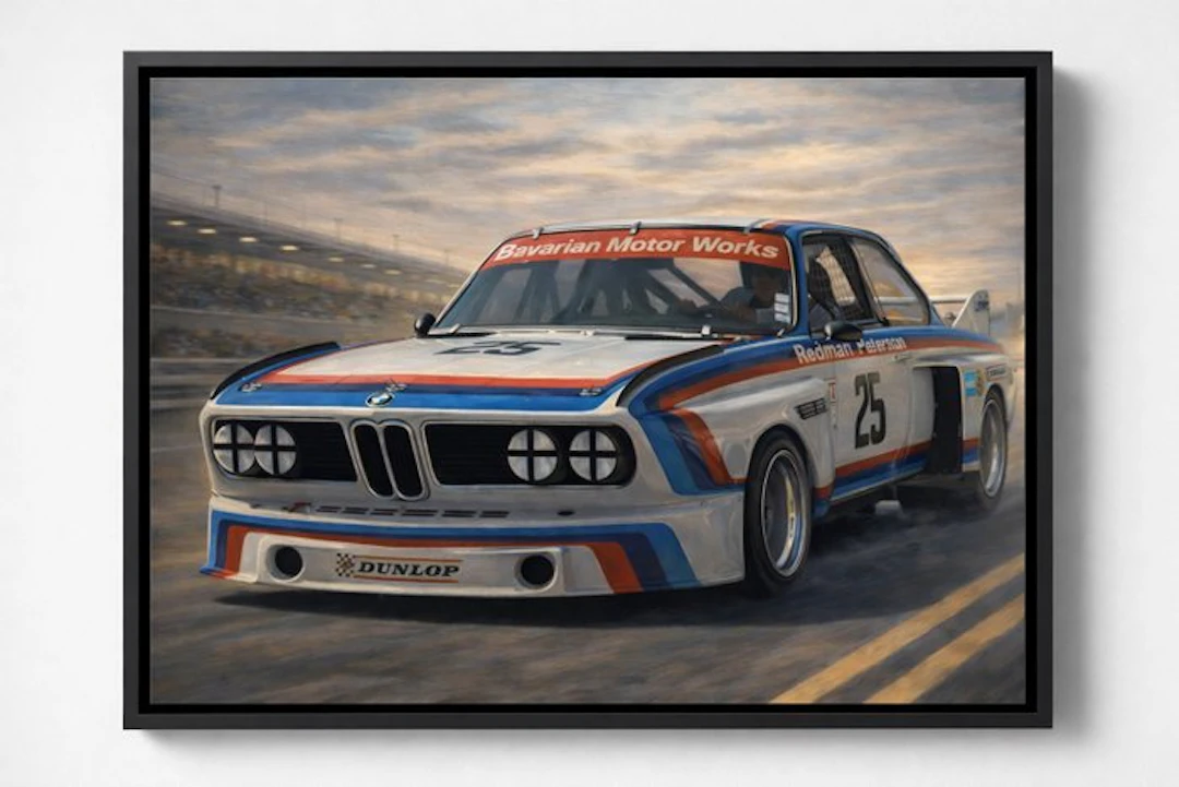 Wow! - BMW 3.0 CSL 24 uur van Le Mans 'batmobile' #25...