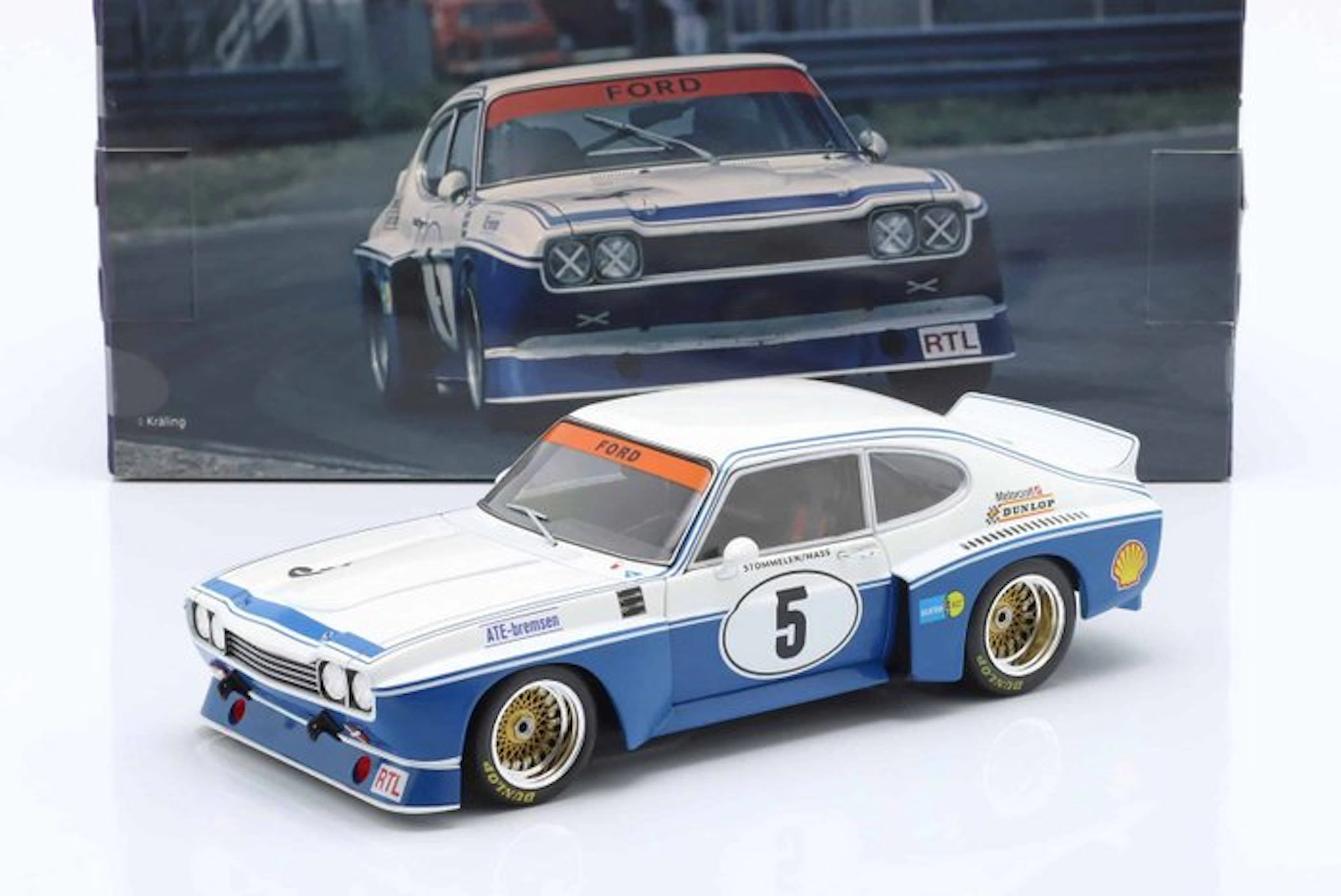 Werk83 1:18 - Model race car - Ford Capri RS 3100 #5 5th...