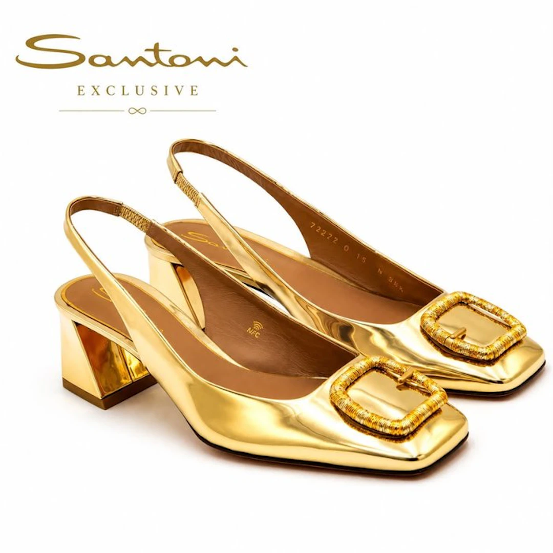 Santoni - Pumps - Size: EU 39 - New in box