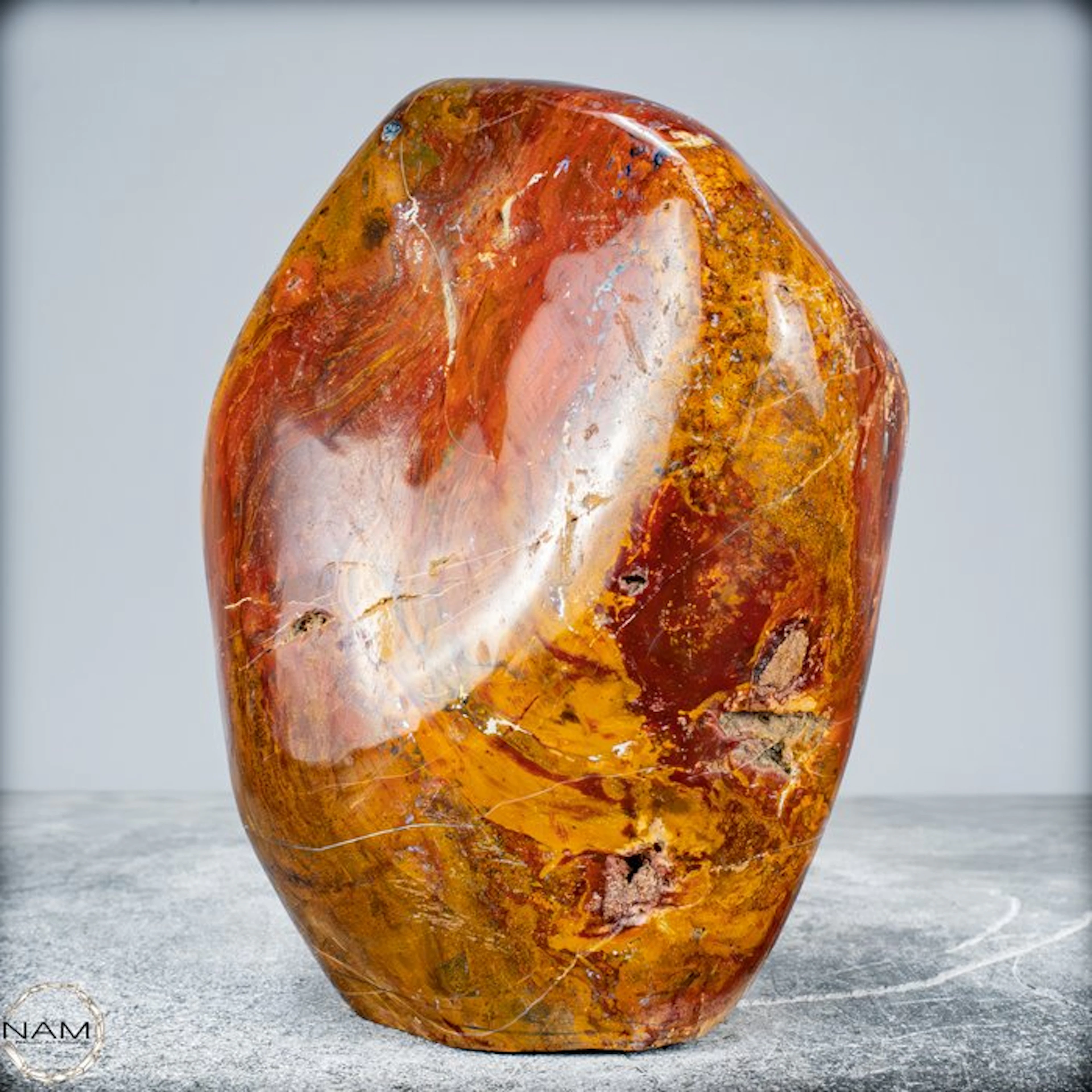 Natural Red Jasper and Agate Freeform- 2269.96 g