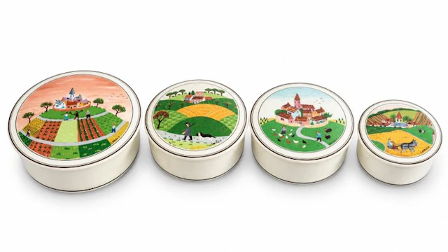 Villeroy & Boch - 4 Boîtes « Design Naïf » - Table...