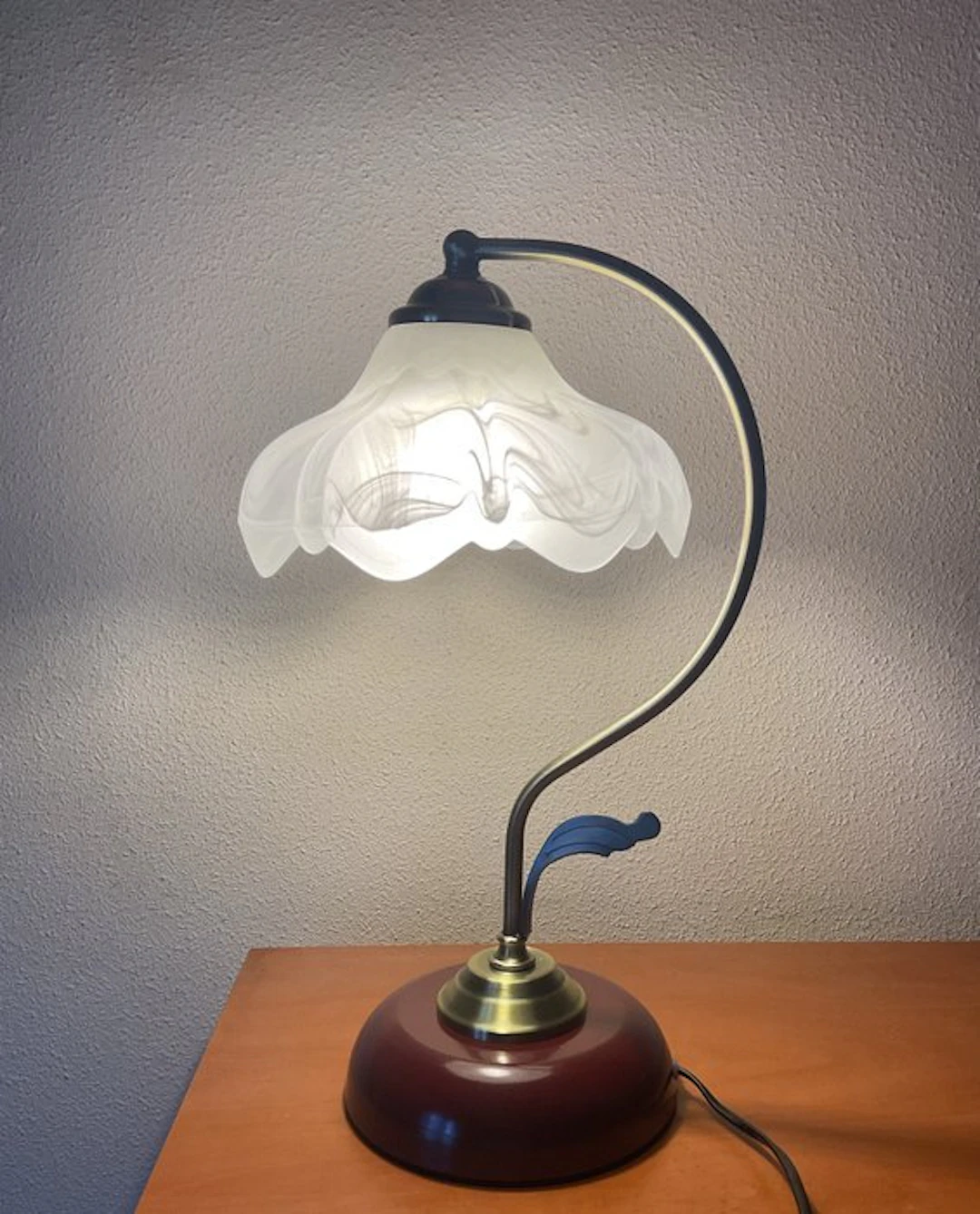 Desk lamp - Opaline glass