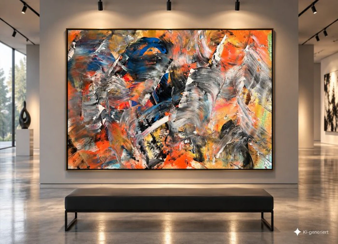 Timo Wedell - The Unexpected Journey - XXL - Abstract Klein
