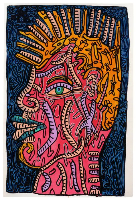Robert Combas (1957) - Portrait