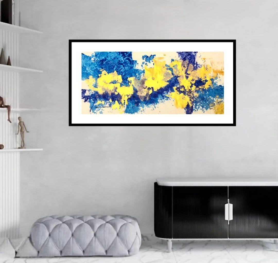 Dam Domido - Scintillements - 105 x 45 cm - White background