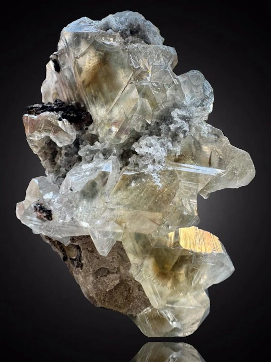 RARE! Cerussite from Tsumeb with perfectly terminated...