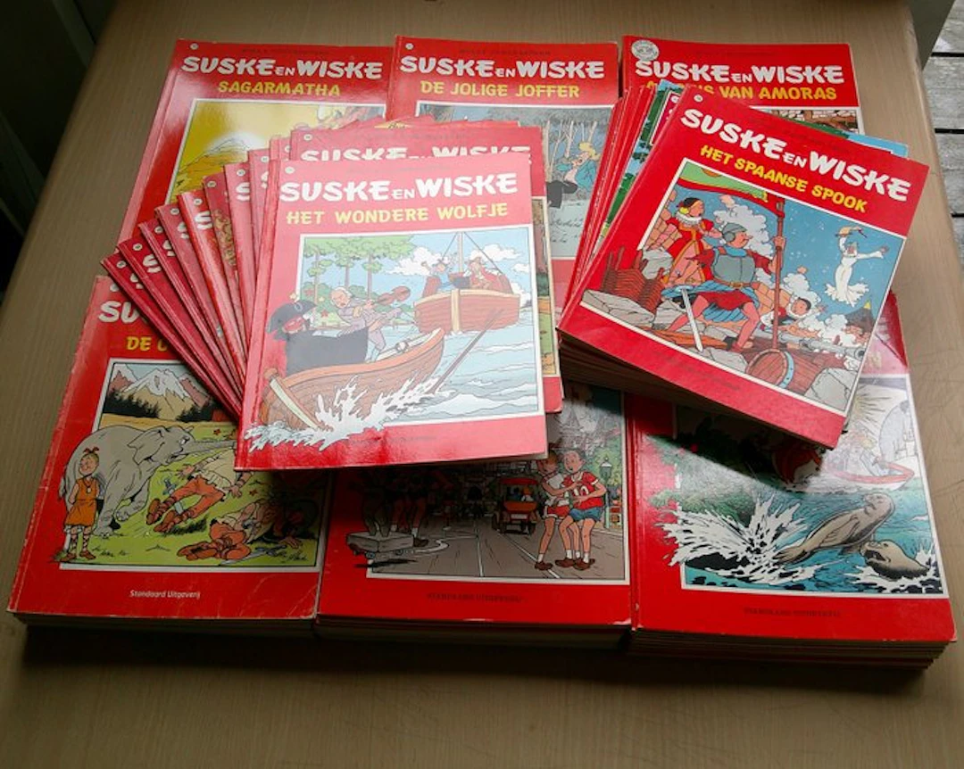 Suske en Wiske 150 t/m 228 - opeenvolgende reeks SC - 79...